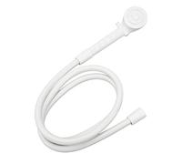 RV Shower Set Universal Handheld Motorhome Shower Head Water Saving Durable Construction 1.5m Hose for Yacht Travel Trailer (White)