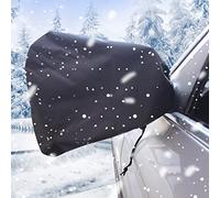 RV Side Mirror Cover - Waterproof Car Frost Guard Rearview Anti Snow Rain Bird Poop Protect Case for Truck SUV, Heavy Duty (15"x13"), 2 Pcs