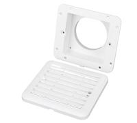 RV Side Ventilation Grille, Water Resistant Air Exchange Vent for Campervan Trailer Boat. Made of High Strength ABS Material, Easy to install. Suitable for RVs, Campervans,