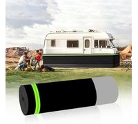 RV Skirting, Easy Installation No Drilling, Insulated Mobile Home Exterior Skirt, Thickened Winter Cove, 80cm Height, 24m Length, Convenient Storage