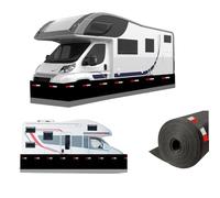 RV Skirting, Easy Installation Skirting for Mobile Home Exterior with Stainless Steel Mesh Convenient Storage All Season Available Car Skirt Trailers Motorhomes 5th Wheels (31in/0.8m, 34m/111ft)