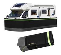 RV Skirting for Travel Trailer, 2.6ft High Easy Installation Wheel Skirt with Stainless Steel Bottom, Wind and Snow Proof Panels for Outdoor and Garden