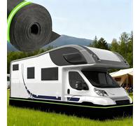 Rv Skirting for Travel Trailer Rv Skirt Iron Mesh at The Bottom Rv Covers, Easy Installation Skirting Wind Resistant & Insulates Underbelly for Garden Outdoor Yard(20m/65ft)
