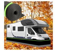 RV Skirting for Travel Trailers - No Drilling Required, Convenient Storage, Wheel Covers for Winter Protection
