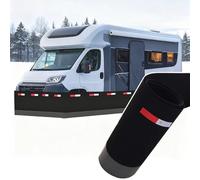 RV Skirting for Winter, Heavy Duty Snow Trailer Skirt with Stainless Steel Mesh, 360° Camper Cover for Mobile Homes, Ideal Insulation and Protection