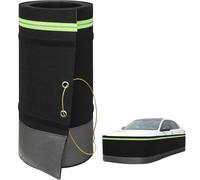 Rv Skirting, Skirt Iron Mesh at The Bottom Rv Covers with Lock Windproof & Waterproof 5-Min Install Reflective Strips for Travel Trailers 5th Wheels Motorhomesy(2.6FT/HIGH,118ft Length)