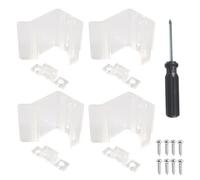 RV Sliding Mirror Door Latch - Safety Interior Hardware Shock Absorption | Closet Door Latich | Mirrored Slidings Closets Catch Doors Lock Suitable for RVs Cabinets Home Cloisets Security