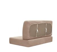 RV Sofa Cover & Chair Cush Covers, 2-Piece Set, Stretch RV Dining Seat Covers, Protective Fur Slipcovers (Color 5)