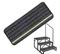 RV Stair Mat - 7.48x19.29 inches Non-Slip Rubber Backing, Heavy Duty Outdoor Carpet, Fade Resistant | durabl Outdoor Step Rug with glow-in-the-dark feature, Trailers, Campers, Easy to Clean