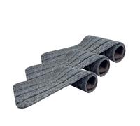 RV Step Cover - Outdoor RV Stair Mat 3 Pieces | Adjustable Weatherproof Adjustable Carpet Accessories for Deck Furniture Inside Campis