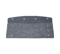 RV Step Covers 3 Pack 22 Inch Wide Non Slip Step Carpets for Radius Steps Depth 8 11 Inch Premium Polyester Gray Stair Mats for RV Trailer Motorhome Campers (20 inch)