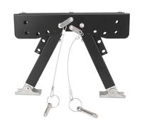 RV Step Stabilizer Heavy Duty Steel Folding Jack Design Adjustable Height for RV Trailer Motorhome Support Stand Bracket