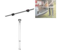 Rv Table Mount, RV Folding Table Legs with Sliding Rails, Adjustable Height, Aluminum Dinette Tables Legs Pipe, Suitable for Camper Boat Yacht(76cm/30in)