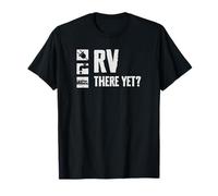 RV There Yet Camper Van Camping Travel T-Shirt