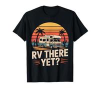 RV There Yet Road Trip Mountain Camper Fun T-Shirt