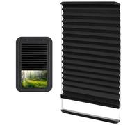 RV Thin Pleated Shade Replacement Compatible with Lippert Prepped Entry Doors/Thin Shade Ready Lippert Entry Door,RV Door Window Shades for Camper Travel Trailers 12” x 21”
