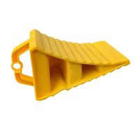 Rv Tire Stopper - Heavy Duty Wheel Chock Block, Non-Slip Trailer Holder | Wear Resistant Parking Support for Cars Trucks, Safety Anti Roll Wedge for Vehicle Stability and Maintenance Garage Equip