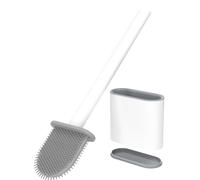 RV Toilet Bowl Brush by, Silicone Bristles, Wall-Mounted, Anti-Roll & Anti-Drip Design | Safe for RV Toilets, Travel Trailers, Campers | Durable & Easy to Clean | Made by RVers for RVers