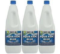 RV Toilet Chemicals Portable 3x2L Pack Odor Control Waste Breakdown