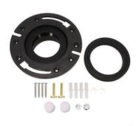RV Toilet Seal Kit Flange Flush Seal Replacement for 300 310 320 Series, ABS Plastic Gasket Set with Bolts, Compatible with Part #385345892 385311652 385311658