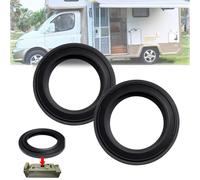 RV Toilet Seal Replacement For Thetford Cassette Toilets And Fits Models C200,C250,C400,C2,C3 And C4,Proof Rubber Flush Ball Gasket Replacement,High-Grade Flush Ball Seal Gasket Kit