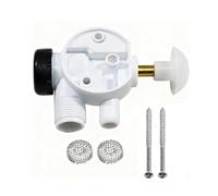 RV Toilet Water Valve Kit Compatible with Camper Trailer Boat Pedal Flush Toilets Stainless Mesh Filters & Screws 385314349
