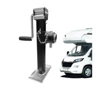 RV Trailer Jacks 2000/5000Lbs 10/15Inch Top-Wind Vertical Travel Camper Jack Adjustable Height RV Lift Drop Stand Support Leg for Trailers, Boats, Campers(5000Lbs 15 inches)