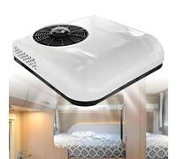 RV Truck Car Roof Air Conditioner, 12V/24V Electric Portable AC Unit for Vehicle Cooling, Lightweight Design