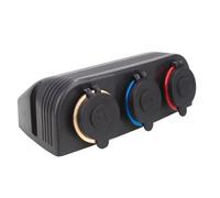 RV USB Outlet - 1/2/3 Hole USB Socket Tent Panel | User Friendly Marine Power Automotive Parts Outlet Socket Power Panel Compatible With Voltmeter And Charger