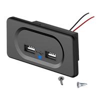 RV USB Outlet, USB Wall Socket RV, USB Charging Ports, High-Speed RV USB Outlet, USB Car Powering Outlet, USB Wall Socket for RV, RV Panel USB Socket, for Buses RV Ships