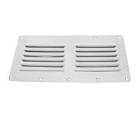 RV Vent, Boat Louvered Ventilation Vent Marine Louvered with Screws 304 Stainless Steel for Yachts RV (230mm*115mm)