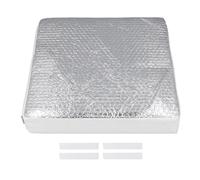 RV Vent Insulator, Universal Thermal Insulation Cover for RV Skylight, Easy Install Sunshade with Privacy Protection and Ventilation for Motorhome Roof Vents