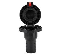Rv Water Fill Inlet, Boat Deck Fuel Filler 38mm Nylon Deck Fuel Fill with Latch for Marine Boat Yacht Caravans