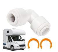 RV Water Hose Connector - 1/2 Inch Drain Adapter, Universal Sewer Connection, Fluid Transmission Action, Hydrological Infrastructure Management Tool, Home Category, Camping Outlet System