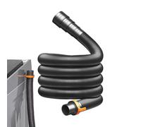 RV Water Hose - Foldable Caravan Waste Pipe, Heavy Duty Portable Waste Water Hose for Lawn, Camping, Travel, Outdoors, Marine Use, and Flexible for Easy Drainage, RV Sanitationaste Management