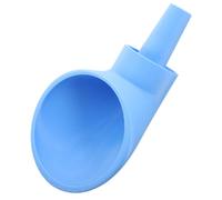 Rv Water Inlet Funnel for Camper Van, Leak Proof Plastic Blue | Compact Snug Fit for Rv Water Tank, Easy to Carry for Campsite and Long Road Trips