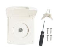 RV Water Inlet - Water Fill Swallow Inlet Filter - Includes Reusable RV Fresh Water Filling Hatch Inlet for RV Trailers