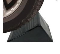 RV Wheel Chocks - Strong Rubber Tire Wedges, Heavy Duty Pads, Stable Grip Blocks | Reliable Stabilizer Jacks For Parking Dock Loading Travel Camping Trailer Car Truck Boat Transport Safety
