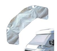 RV Window Cover - Foldable Waterproof Windshield Shield, Uv Protection Cotton Drape 1200g | Ice Snow Exterior Full Coverage Blanket, This Heavy Duty Wrap Effortlessly Maintains Vehicle Winter Privacy.