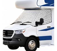 RV Windshield Sun Shade for Winnebago Navion 24T 2015 | RV Windshield Window Snow Cover, UV Protection Privacy Shield, Large Coverage Foldable Front Window Sunshade, Rv Accessories