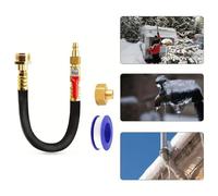 RV Winterizing Kit Water Line Blowout Shut Rubber Winterizing Kit suitable for Outdoor and Home installation will not hurt the car (A)