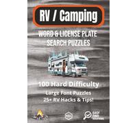 RV Word & License Plate Search: RV Word & License Plate Number Search Puzzles. Large Font, Easy to Read. Includes RV Hacks and Tips | 6x9 inches | 100 ... RV Enthusiasts (RV / Camping Puzzle Books)