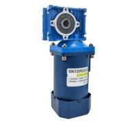 RV Worm Gear Motor 120W AC Single-phase Speed Control Belt Self-locking High Power 1Pcs(RV5IK120RGA-60K)
