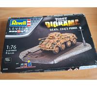 Revell 03298 First Diorama Set - Sd.Kfz. 234/2 Puma 1:76 Scale Model Kit