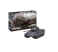 Revell 03509 Panther Ausf. D World of Tanks 1:72 Scale Plastic model kit, Coloured