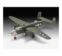 Revell 03650 B-25 Mitchell (Click System) 1:72 Scale Unbuilt/Pre-coloured/Click-Together (Non-Glue) Plastic Model Kit