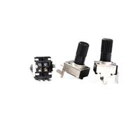 Rv09 Vertical 12.5mm Shaft 1k 10k 1M 0932 Adjustable Resistor 9 Type 3pin Seal Potentiometer 10Pcs(50K ohm)