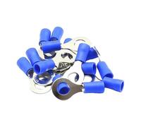 RV2-6 Blue Ring insulated terminal Cable Wire Connector 100PCS/Pack suit 1.5-2.5mm Electrical Crimp Terminal RV2.5-6