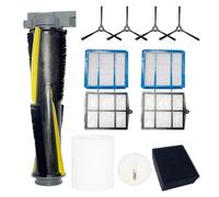 RV2120AE RV2110 AV2110S Replacement Accessories Kit Compatible with Shark Navigator Vacuum,1 Self-Cleaning Brushroll,2 Filter,4 Side Brushes,2 Primary Filter,1 Black foam Filter 1 foam felt filter