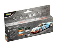Revell Acrylic Paint Set for Model Sports Cars 8 Colours 17ml